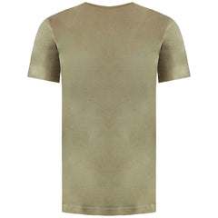 Nike Plain Logo Mens Light Brown T-Shirt