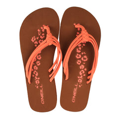 O'Neill Ditsy Kids Orange Flip-Flops