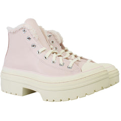 Converse Chuck Taylor Lugged Heel Sherpa Womens Pink Shoes