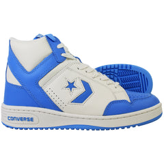 Converse Weapon Mid Unisex White/Blue Trainers