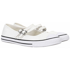Converse Chuck Taylor All Stary Dainty Mary Jane Womens White Plimsolls