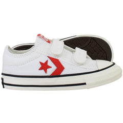 Converse Star Player 72 2V OX Kids White Plimsolls