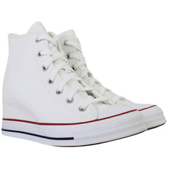 Converse Chuck Taylor All Star Classic Wedge Hi Womens White Plimsolls