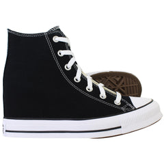 Converse Chuck Taylor All Star Wedge Womens Black Plimsolls