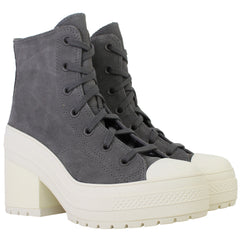 Converse Chuck 70 De Luxe Heel Hi Unisex Grey Shoes