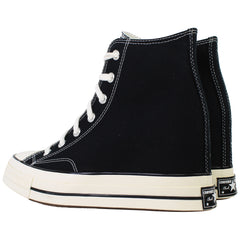 Converse Chuck 70 Wedge Hi Womens Black Plimsolls