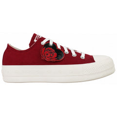 Converse Chuck Taylor Lift OX Womens Red Plismolls
