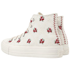Converse Chuck Taylor Lift Hi Womens White Plimsolls