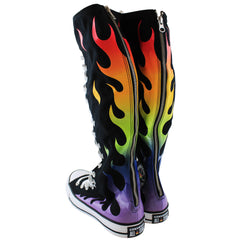 Converse Chuck Taylor XX-Hi Pride Unisex Black Plimsolls