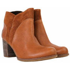 Timberland Rudston Womens Brown Heeled Boots