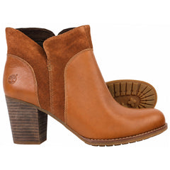Timberland Rudston Womens Brown Heeled Boots