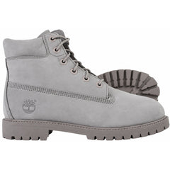 Timberland 6inch Premium Waterproof Kids Grey Boots