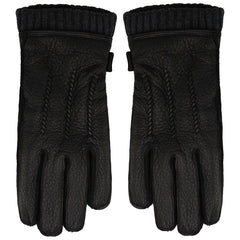 Timberland Logo Mens Black Gloves