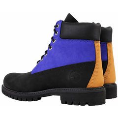 Timberland 6inch Premium Waterproof Mens Black/Purple Boots