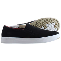 Timberland Davis Square Mens Black Plimsolls