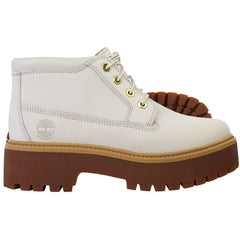 Timberland Stone Street Womens White Boots