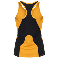 Castore AMC Performance Womens Yellow Tennis Vest