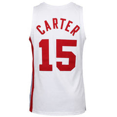 Mitchell & Ness NBA Brooklyn Nets #15 Carter Alternate 2005 Mens White Vest