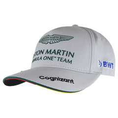 Aston Martin Cognizant F1 Official Mens Off White Cap