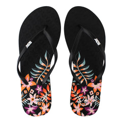 Roxy Viva Stamp II Womens Black Flip-Flops