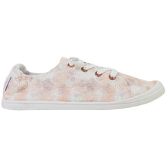 Roxy Bayshore III Womens Pink Plimsolls