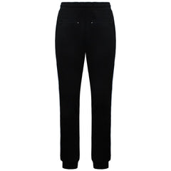 Devote London Logo Mens Black/White Track Pants