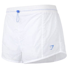 Gymshark Pulse Womens White/Blue Shorts