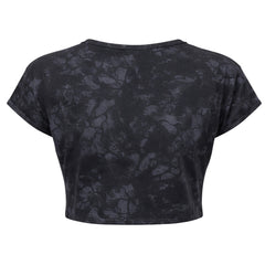 Gymshark KK Twins Raw Womens Black Crop Top