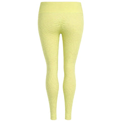 Gymshark Adapt Animal Seamless Womens Yellow Leggings