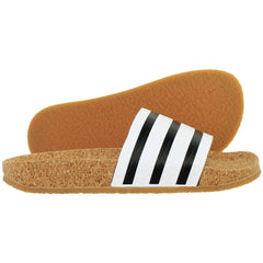 Adidas Adilette Cork Womens White Sliders
