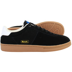 Bench Fletcher Retro Mens Black Trainers