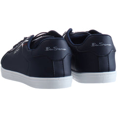 Ben Sherman Ground Mens Navy Blue Trainers