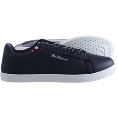 Ben Sherman Ground Mens Navy Blue Trainers