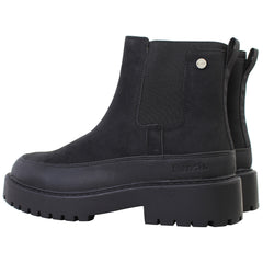 Bench Beecham Womens Black Ankle Boots