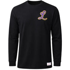 Mitchell & Ness NBA Los Angeles Lakers First Letter Mens Black Top