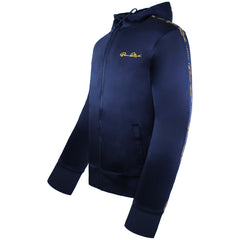 Born Rich Daprela Mens Navy Track Jacket