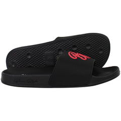 Born Rich Barreca Mens Black/Pink Sliders