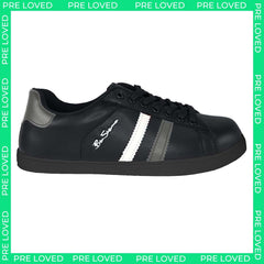 Ben Sherman Gustavo II Mens Black Trainers NO BOX