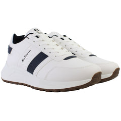 Ben Sherman Jackman Retro Mens White Trainers