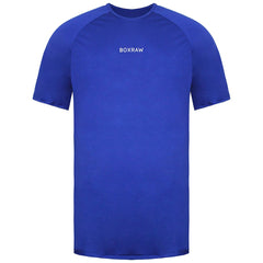 BoxRaw SMRT-TEC Mens Navy Blue T-Shirt