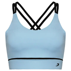 BoxRaw Valerie Womens Baby Blue Sports Bra
