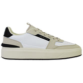 Cruyff Endorsed Tennis Mens White/Cream Trainers