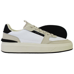 Cruyff Endorsed Tennis Mens White/Cream Trainers