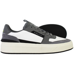 Cruyff Endorsed Tennis Mens White/Grey Trainers