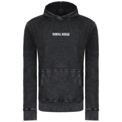 Criminal Damage Carpe Diem Mens Black Hoodie