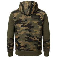 Crosshatch Logo Mens Camo Khaki Hoodie