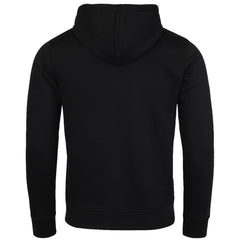 Crosshatch Apollos Panel Tape Mens Black Hoodie