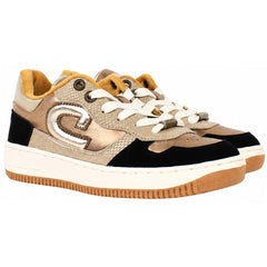 Cruyff Campo Low Kids Brown Trainers