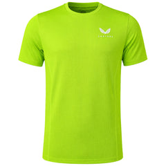 Castore Engineered Knit Mens Lime T-Shirt