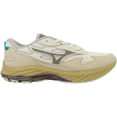 Mizuno Wave Rider Beta Premium Mens Beige Trainers